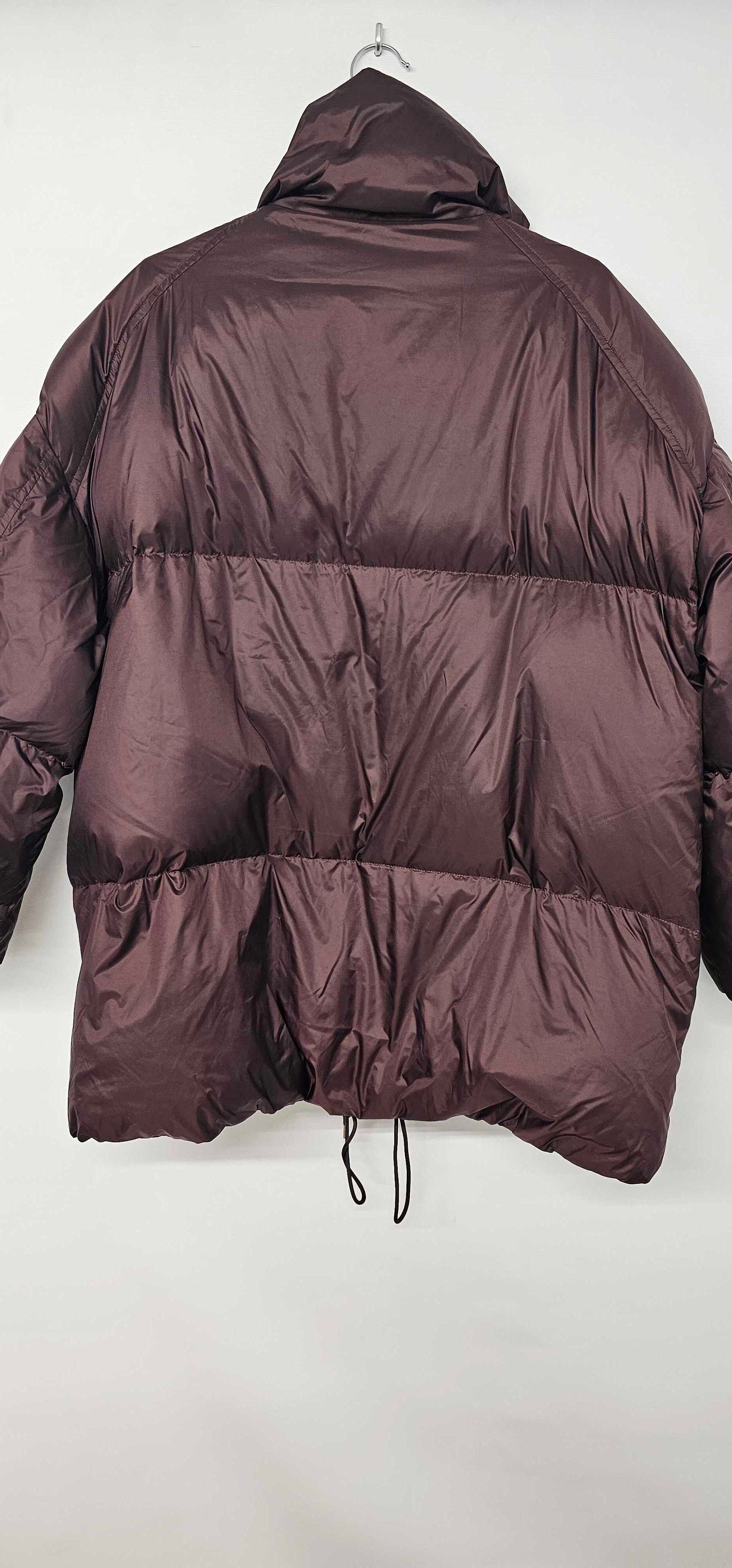 Arket - Brown Relaxed Puffer Jacket - Brown Size: