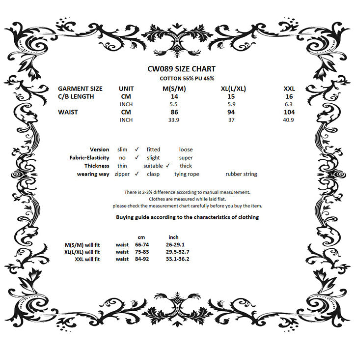 Dark in Lia Punk Love Patent Leather Waist Corset with Metal Accents