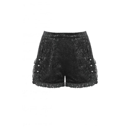 Dark in Love Venus Velvet Embossed Base Shorts