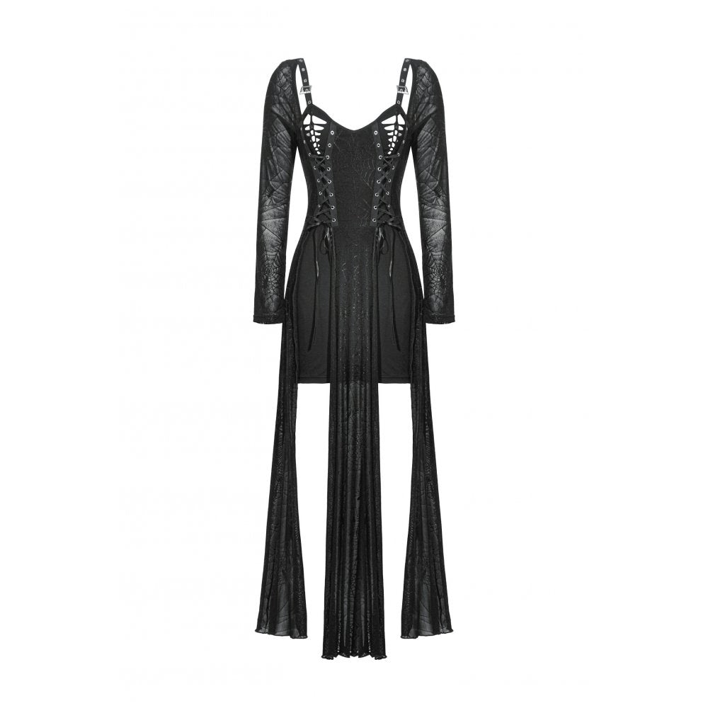Dark in Love Jax Elegant Spider Long Dress