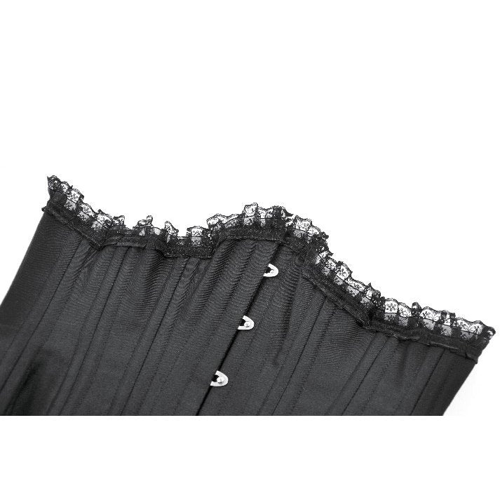 Dark in Love Talia Gothic Longline Metal Boned Corset