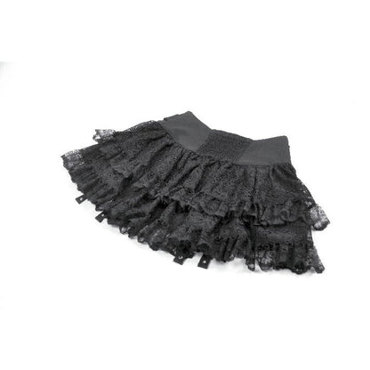 Dark in Love Astrid Lace Buckle Skirt