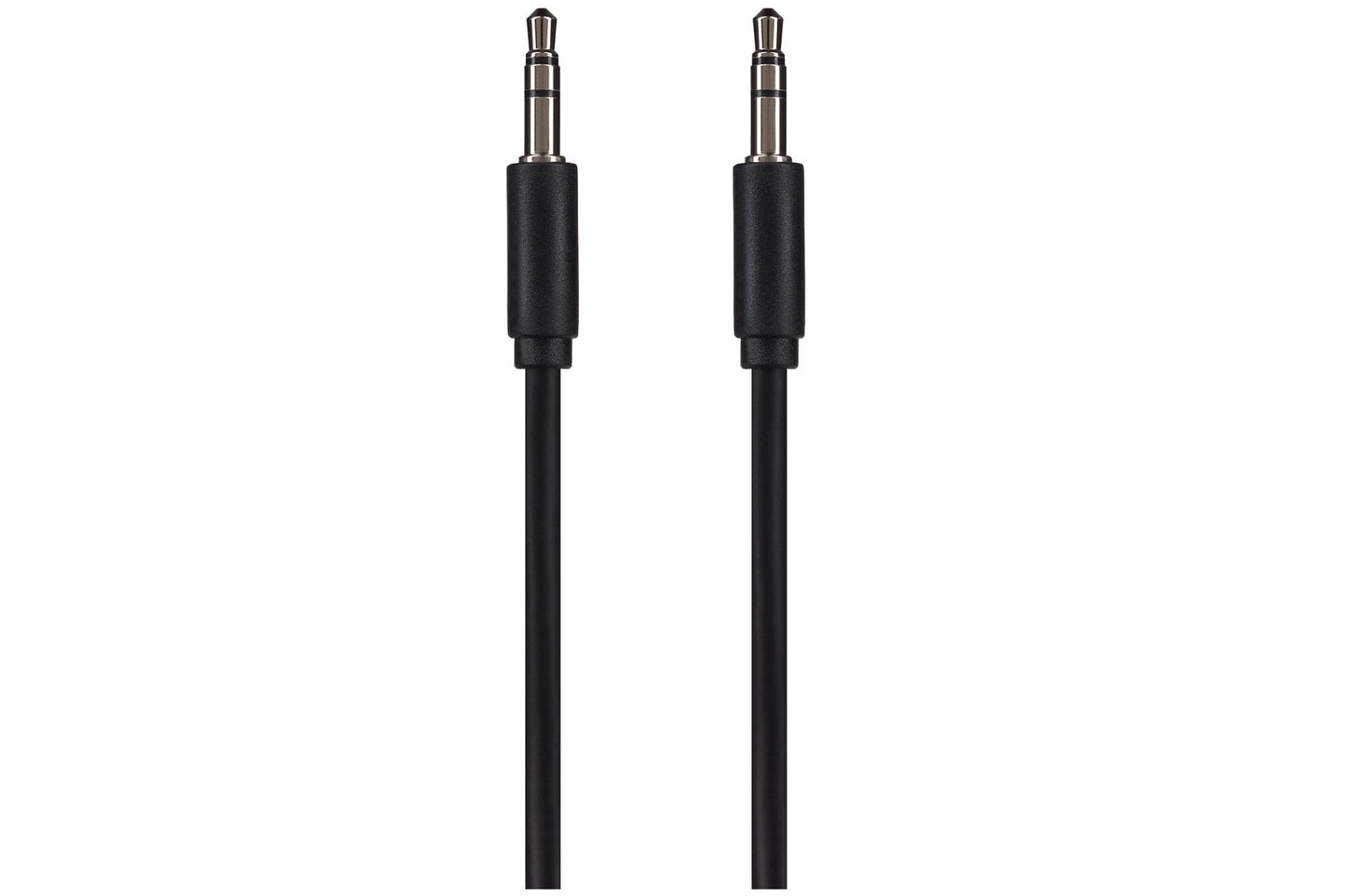 Maplin 3.5mm Aux Stereo 3-Pole Jack Plug to 3.5mm 3-Pole Jack Plug Cable - Black, 2m