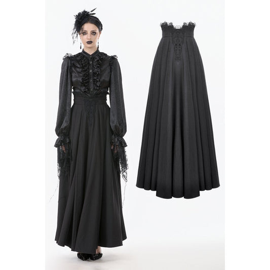 Dark in Love Gloria Floor-Length Corset Skirt