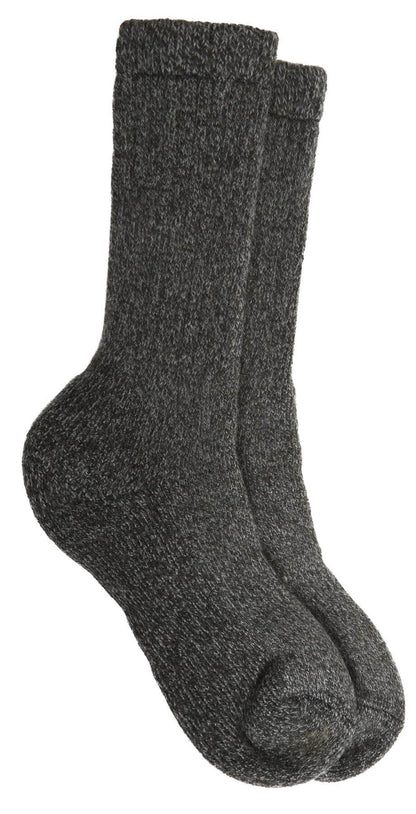 3 Pairs Mens Merino Wool Thermal Hiking Boot Socks Reinforced Heel Toe Cushioning Outdoor Work Running by Sock Stack