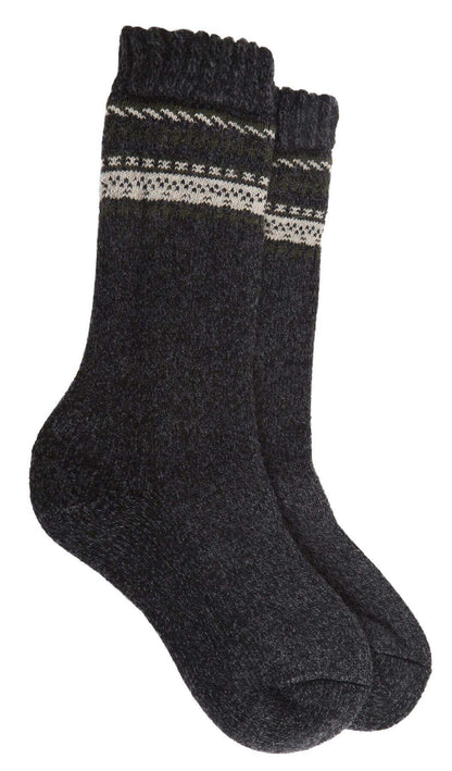 3 Pairs Mens Merino Wool Thermal Hiking Boot Socks Reinforced Heel Toe Cushioning Outdoor Work Running by Sock Stack