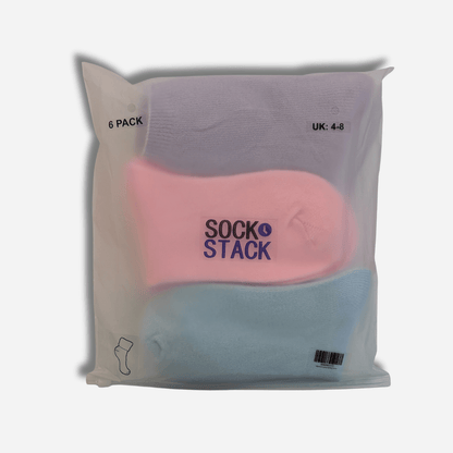 3 Pairs Womens Thermal Bed Socks Super Soft Winter Slipper Socks Cozy Nighttime Warm Footwear for Cold Feet with Snug Fit UK Sizes 4-7 by Sock Stack