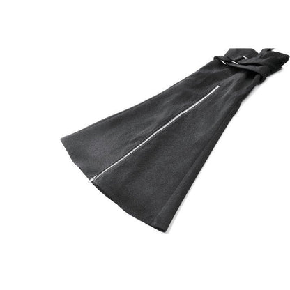 Dark in Love Lace-Up Layered Goth Convertible Flare Trousers or Shorts