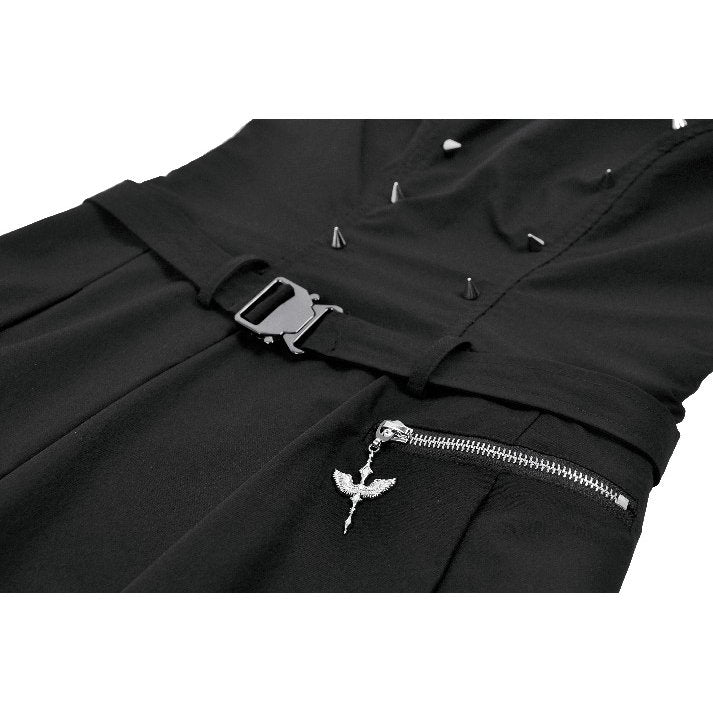 Dark in Love Cassia Buckled Pleated Dress