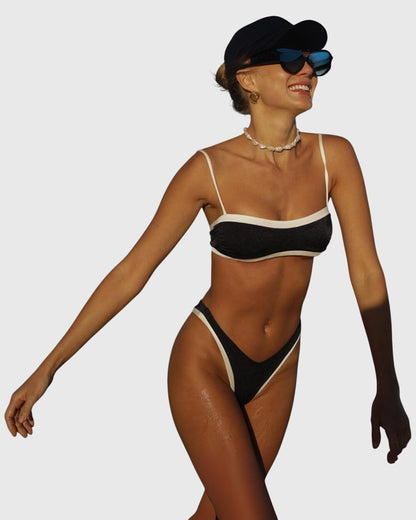 Allegra | Polished Contrast Bikini