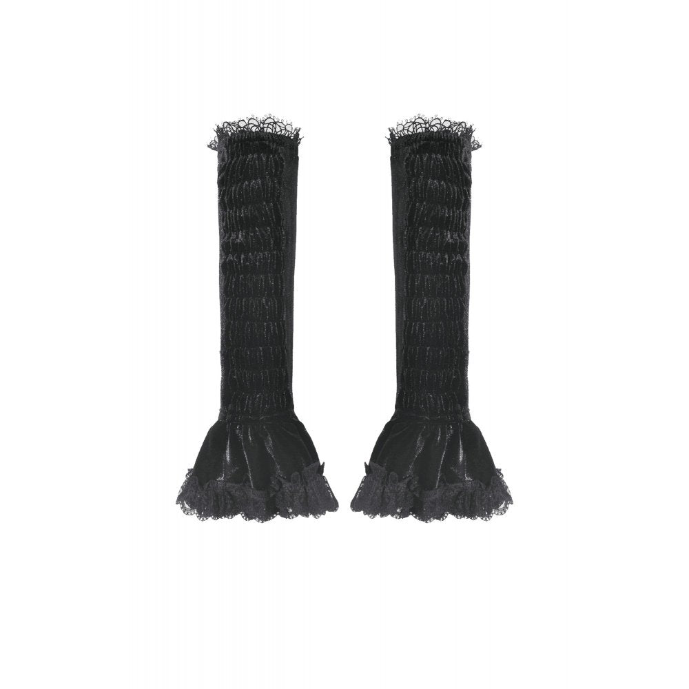 Dark in Love Lillian Victorian Lace Arm Warmers