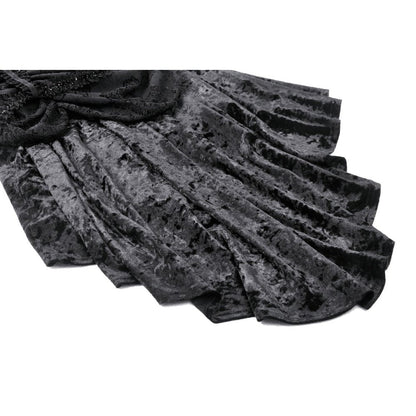 Dark in Love Seraphina Velvet Lace Goth Dress