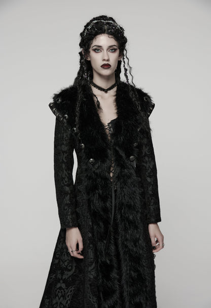 Punk Rave Goth Gorgeous Plush Coat