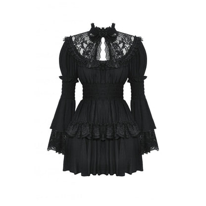Dark in Love Arya Gothic Lace Doll Dress