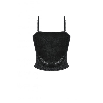 Dark in Love Freya Dark Embossed Velvet Camisole