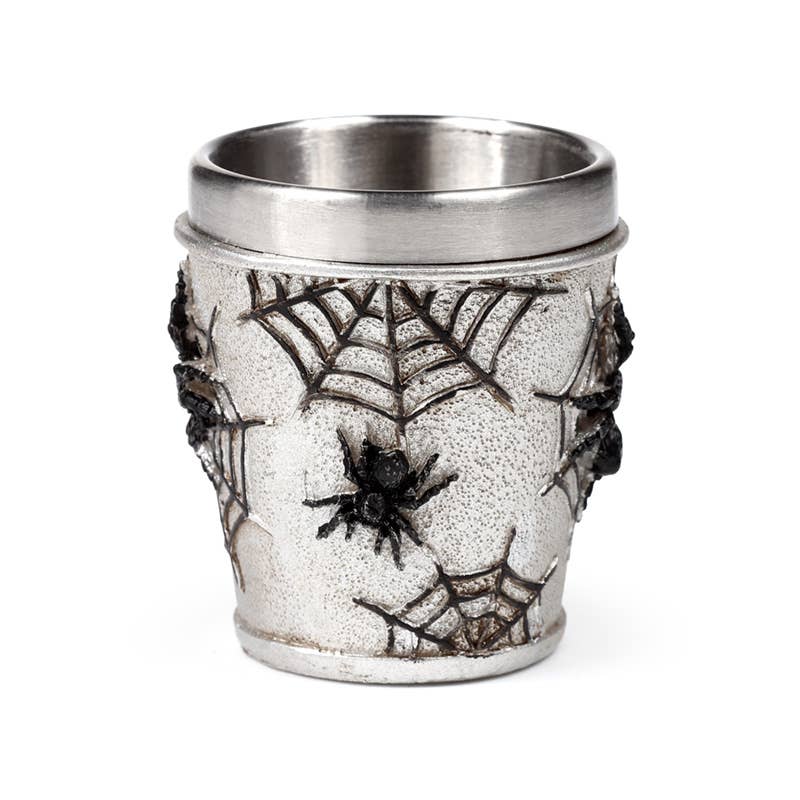 Gothic Gifts Decorative Spider Web Shot Glass