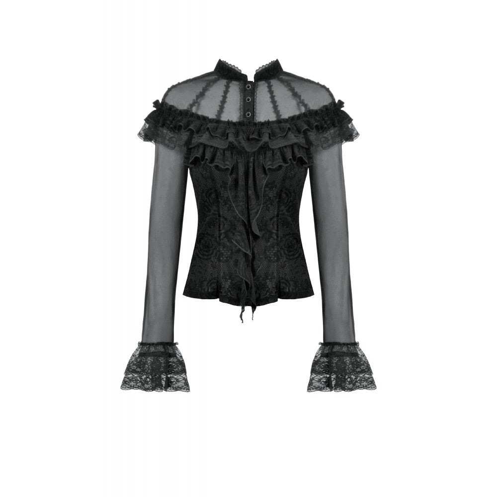 Dark in Love Seraphina Gothic Blouse