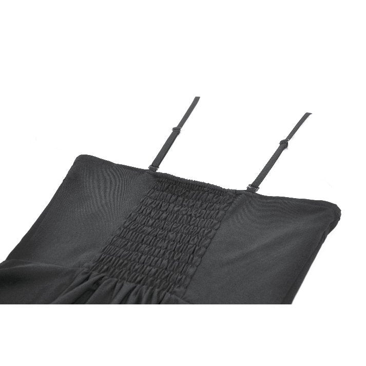 Dark in Love Punk Sleeveless Spiked Dress