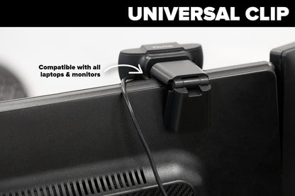 PRAKTICA HD USB-A Webcam with Built-in Noise Reduction Microphone