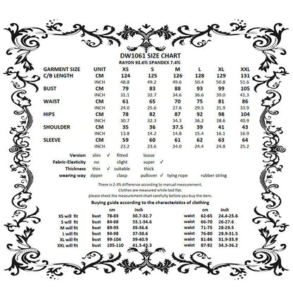 Dark in Love Jax Elegant Spider Long Dress