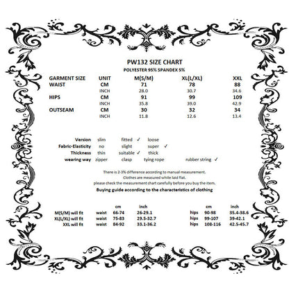 Dark in Love Venus Velvet Embossed Base Shorts