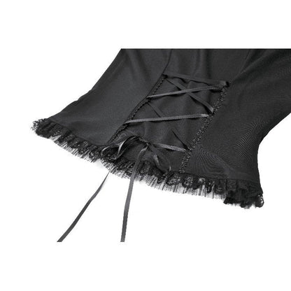 Dark in Love Courtly Cross Gem Gothic Blouse