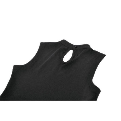 Dark in Love Punk Coffin Mesh Panel Top