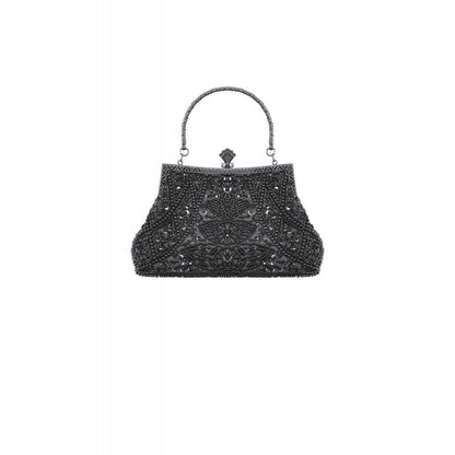 Dark In Love Celestine Vintage Beaded Gilded Evening Bag
