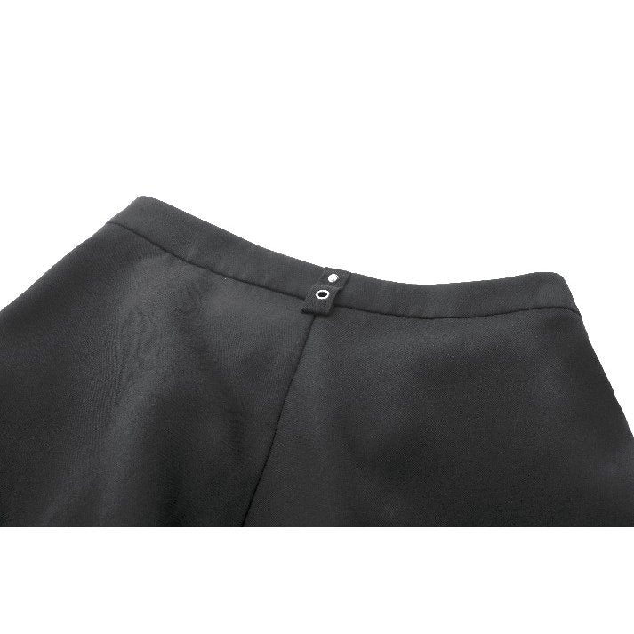 Dark in Love Lace-Up Layered Goth Convertible Flare Trousers or Shorts