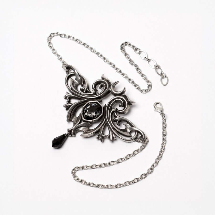 Alchemy Gothic Midnight Memorial Necklace