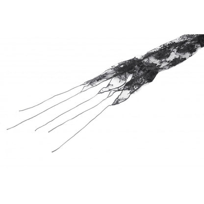 Dark in Love Thalassa Floral Lace Draped Arm Sleeves