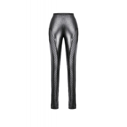 Dark in Love Serpentine Mesh Panel Leggings