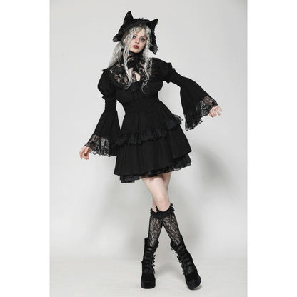 Dark in Love Arya Gothic Lace Doll Dress