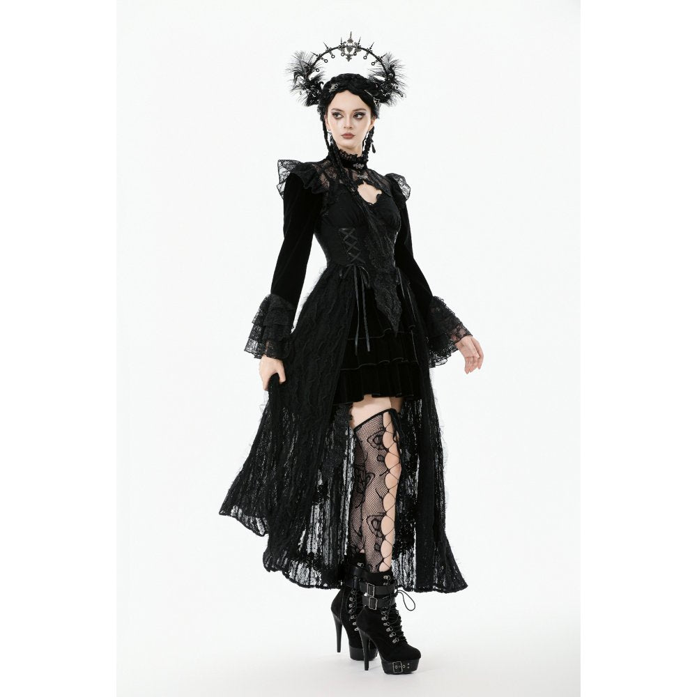 Dark in Love Erzebeth Lace Gothic Bolero Shrug