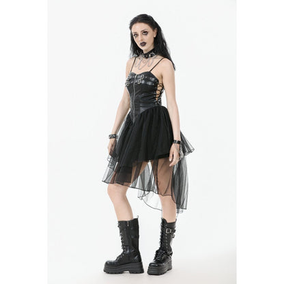 Dark in Love Isolde Buckled Corset Dress