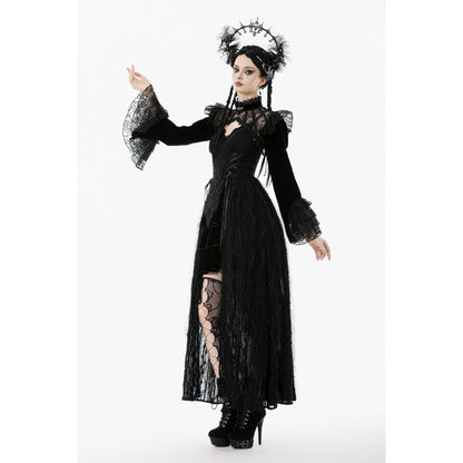 Dark in Love Erzebeth Lace Gothic Bolero Shrug