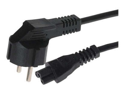 Maplin IEC C5 3pin Plug Female to EU Schuko Plug Power Supply Cable - 2m