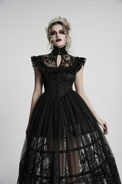 Punk Rave Seraphina Goth Flying Sleeve Dress