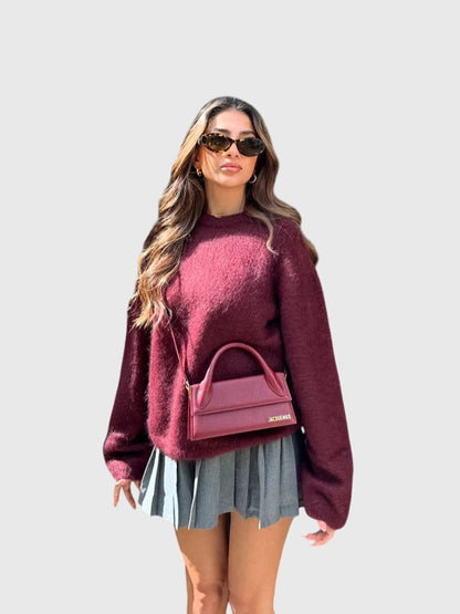 Adrianna | Stylish Fluffy Sweater