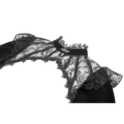 Dark in Love Erzebeth Lace Gothic Bolero Shrug