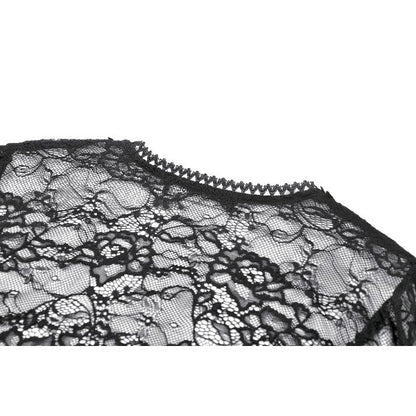 Dark In Love Lilith 3D Lace Bell Sleeve Cape