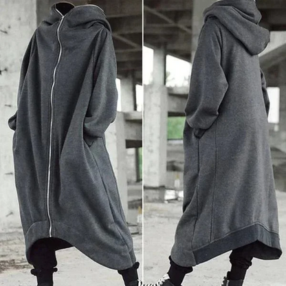 Bravecape | Unisex long-sleeved coat with hood
