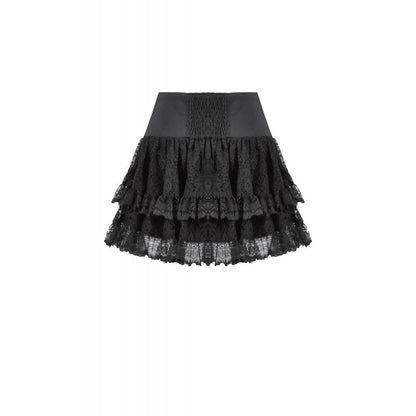 Dark in Love Astrid Lace Buckle Skirt