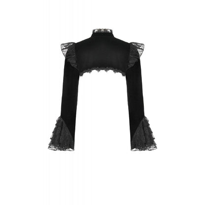 Dark in Love Erzebeth Lace Gothic Bolero Shrug