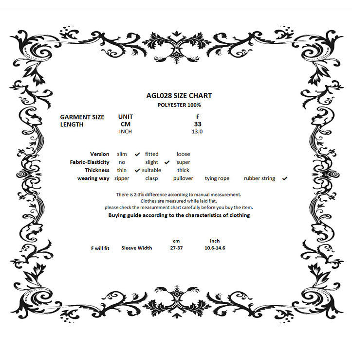 Dark In Love Punk Mesh Hollow Chain Decor Gloves