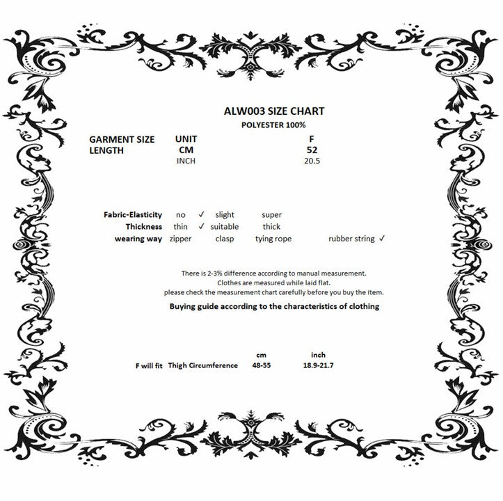 Dark in Love Ophelia Tiered Tulle Knee-High Socks