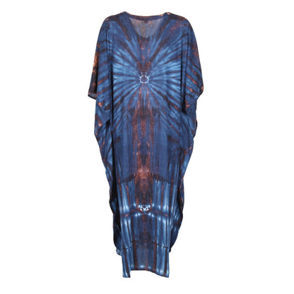 Tie Dye Kaftan Dress