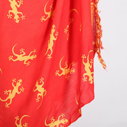 Lizard Pattern Sarong