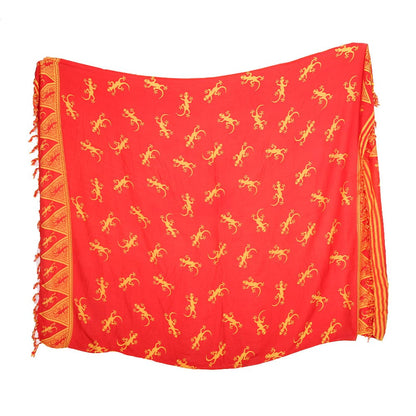 Lizard Pattern Sarong