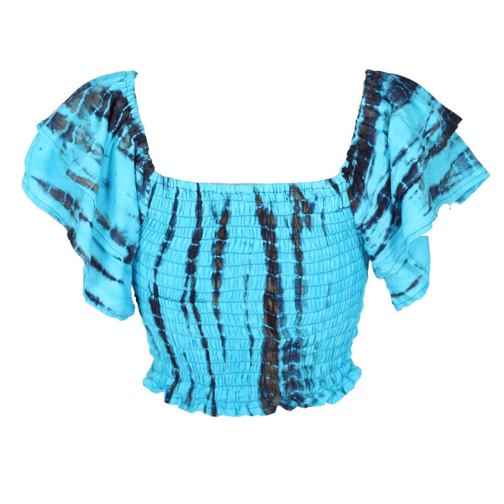Tie Dye Off The Shoulder Bardot Top